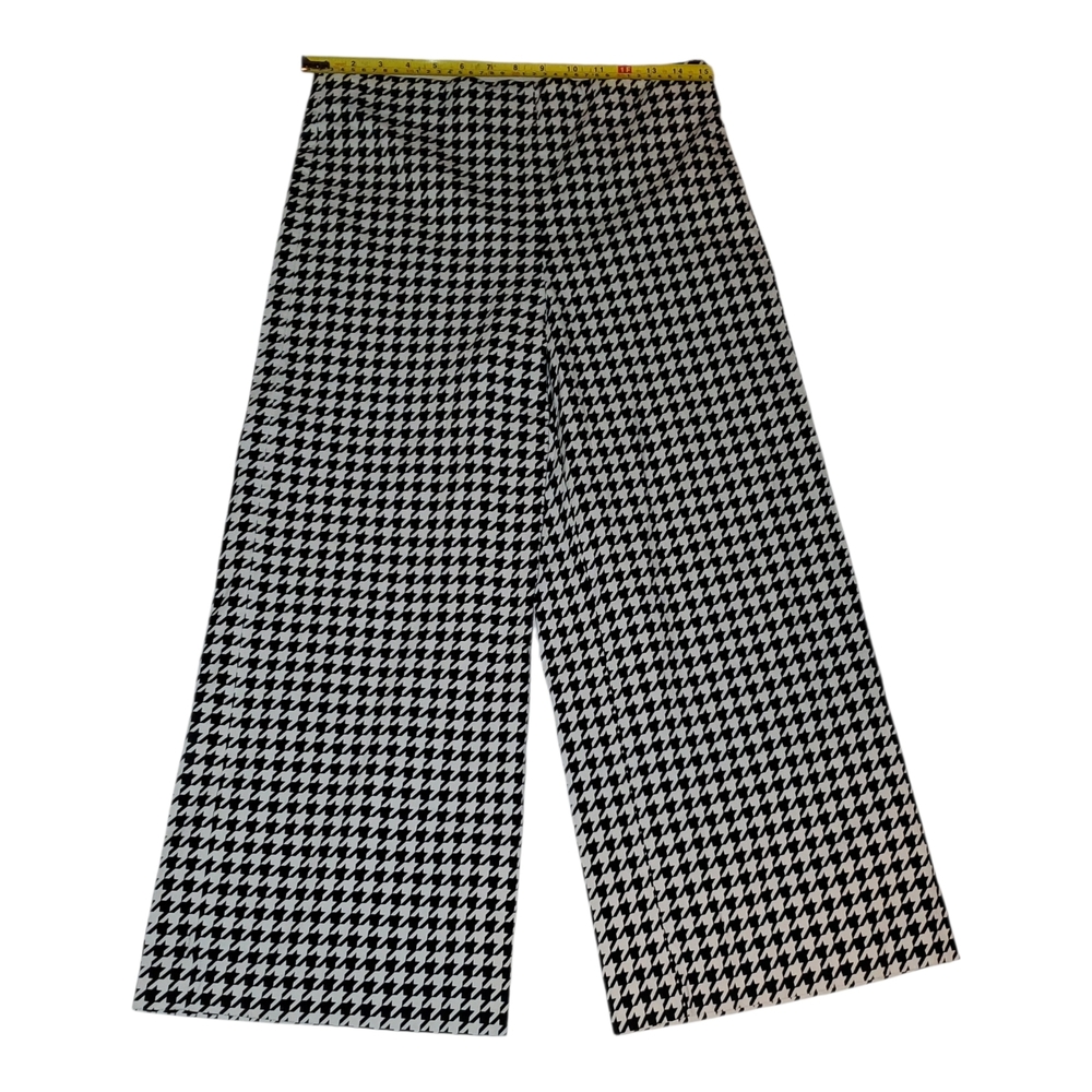 Jules & Leopold Black and White Wide Leg Pants - Picture 8 of 10